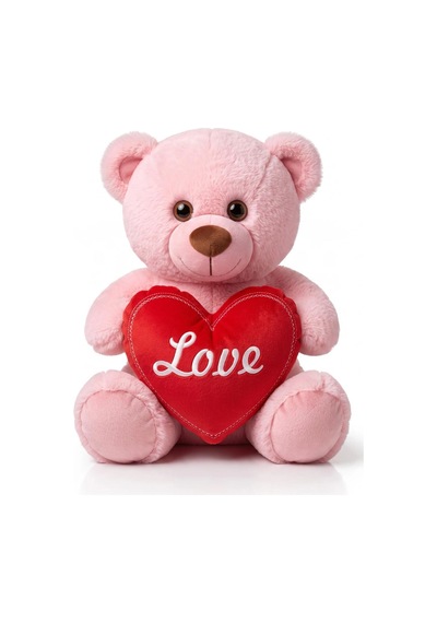 04031 45 Cm Love Kalpli Ayıcık Peluş Oyuncak