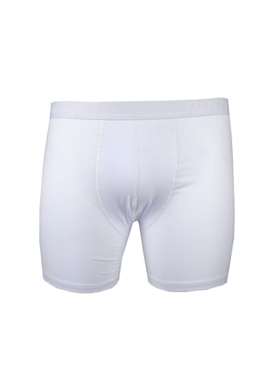 Mode Xl Buyuk Beden Erkek Likra Boxer 6350 Beyaz Beyaz
