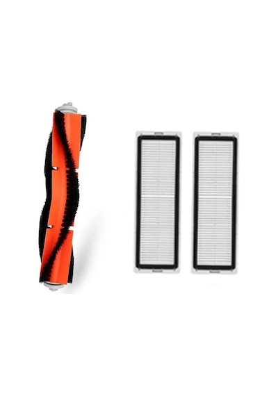 Xiaomi Mijia 1C Vacuum Mop Seti: 2 Adet Hepa Filtre - 1 Adet Ana Fırça