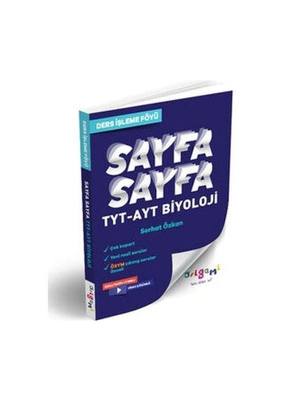 Tyt-ayt Biyoloji Sayfa Sayfa Ders İşleme Föyü