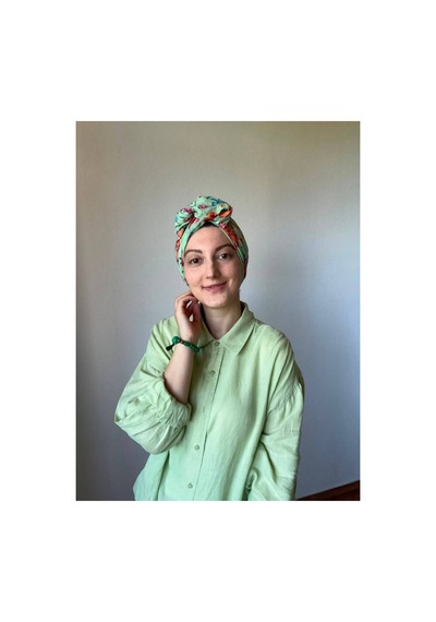Green Love Telli Saç Bonesi Yeşil - 901079546 Yeşil - 901079546 Yeşil