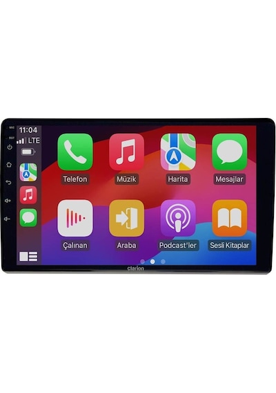 Fiat Punto Evo 2012-2018 Clarion Gl-300 9 Inch Android Araç Multimedya Sistemi 8 Çekirdek, 4gb Ram, 64gb Hafıza, Bluetooth 10"