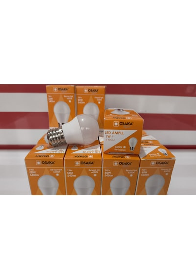 230v 7w E27 G45 Led Top Ampul Beyaz Led 031 4 Adet