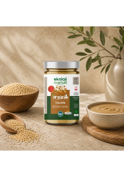 Organik Glutensiz Yerel Tahin 300 Gr.