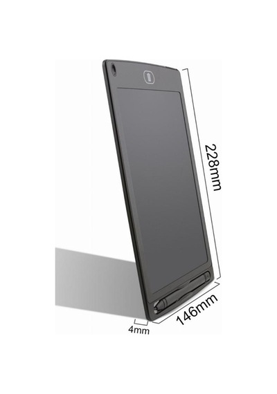 Writing Tablet Lcd 8.5 Inç Dijital Kalemli Çizim Yazı Tahtası Grafik Not Yazma Eğitim Tableti-siyah