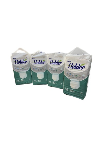 Holder Emici Külot Yetişkin Hasta Bezi X Large 30 X 4 Adet Diğer