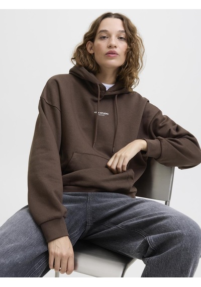 Jack & Jones Kadin Minimal Logo Baskili Kapüsonlu Sweatshirt - Studio - 12280152 Bracken Jack & Jones Kadin Minimal Logo Baskili Kapüsonlu Sweatshirt - Studio - 12280152 Bracken