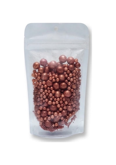 Draje Boncuk 2-4-8mm Bordo 80gr