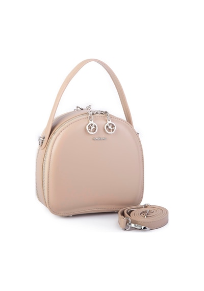 Nas Bag Mini Kadın El Ve Çapraz Çanta Kum Zra 17x17 Cm