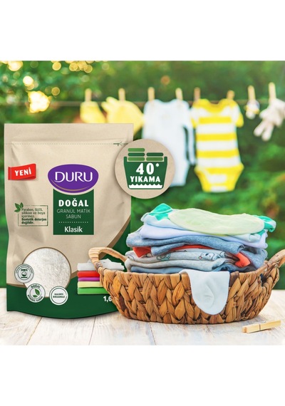 Duru Granül Matik Sabun Klasik 2 X 1,6 Kg