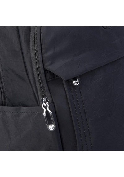 Nas Bag Unisex Büyük Boy Su Geçirmez Çok Gözlü Extra Hafif Sportif Sırt Çantası Siyah