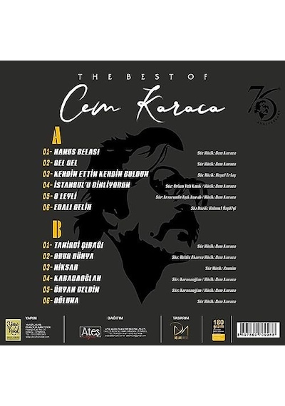 Cem Karaca The Best Of 8697869709988 Plak