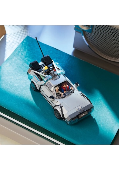 LEGO® Speed Champions Geleceğe Dönüş’ten Zaman Makinesi 77256 -9 Yaş ve Üzeri Çocuklar için Yaratıcı Oyuncak Yapım Seti (357Parça)