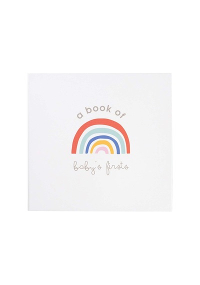 C.r. Gibson Rainbow "a Book Of Baby's Firsts" Baby First Year Memory Book With Ink Pad, 36 Sayfa, 9,5'' X 9'' Çok Renkli C.r. Gibson Rainbow "a Book Of Baby's Firsts" Baby First Year Memory Book With Ink Pad, 36 Sayfa, 9,5'' X 9'' Çok Renkli