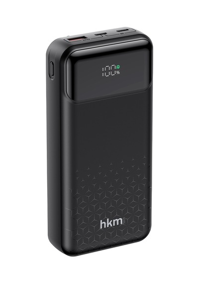 Power Nano 20.000 Mah 20W Pd 20W Hızlı Şarj Destekli Type-C Ve Lightning Kablolu Powerbank Siyah