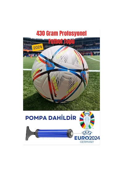Janva Profosyonel Futbol Topu Halı Saha Çim Saha Sporcu Top Dünya Kupası Katar Şampiyonlar Ligi Pompa Beyaz
