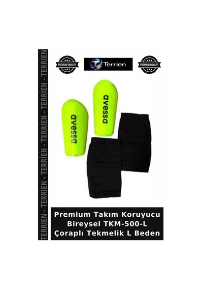 Premium Takım Koruyucu Bireysel Tkm-500-l Çoraplı Tekmelik L Beden Çok Renkli