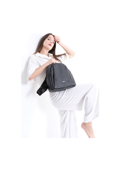 Just Polo Günlük Kombinlere Uygun Kadın Siyah Sırt Çantası 21066142