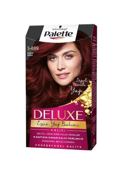 Palette Deluxe Set Boya 5-889 Şarap Kızılı