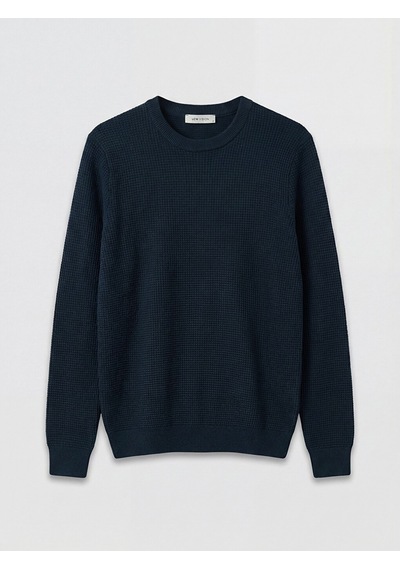 Lcw Vision Petrol Bisiklet Yaka Regular Fit Erkek Triko Kazak
