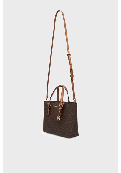 Michael Kors Logolu Çıkarılabilir Askılı Çanta 32s6gqnc0l252 Kadın Çanta 32s6gqnc0l 252 Kahve