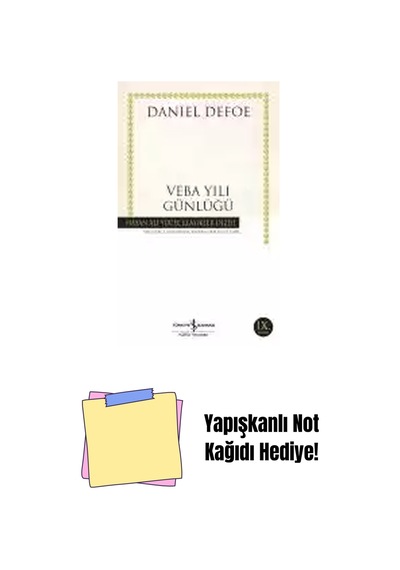 Veba Yılı Günlüğü + Yapışkanlı Not Kağıdı