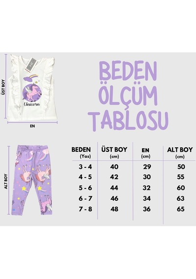 Mnk Baby & Kids Kız Çocuk Taytlı Takım Mnk0529 001