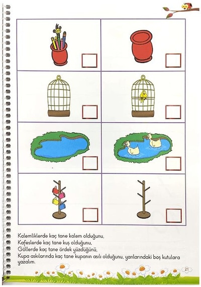 Okul Öncesi Matematik Dünyası 1 Eğiten Kitap
