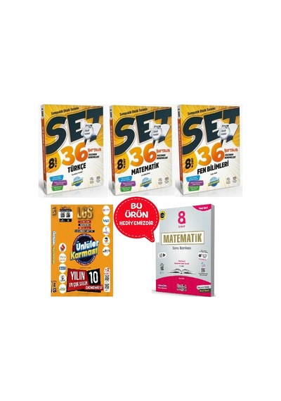 Sempatik 36 Haftalık Deneme Türkçe-matematik-fen Bilimleri -2025 Lgs Genel Deneme 10 Yayın 10 Deneme