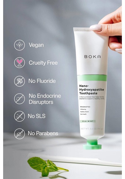 Boka Ela Mint N-ha Diş Macunu 96gr Beyazlık