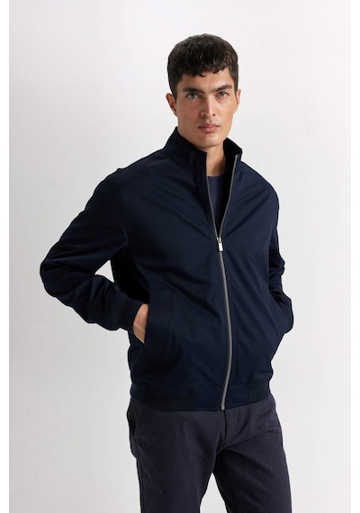 DeFacto Slim Fit Dar Kesim Dik Yaka Fermuarlı Mont D7338AX25SPNV64 DeFacto Slim Fit Dar Kesim Dik Yaka Fermuarlı Mont D7338AX25SPNV64