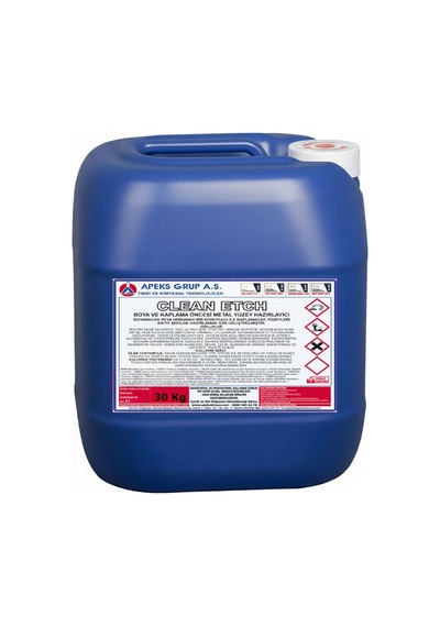 Boya ve Kaplama Öncesi Metal Yüzey Hazırlayıcı Clean Etch 30 Kg