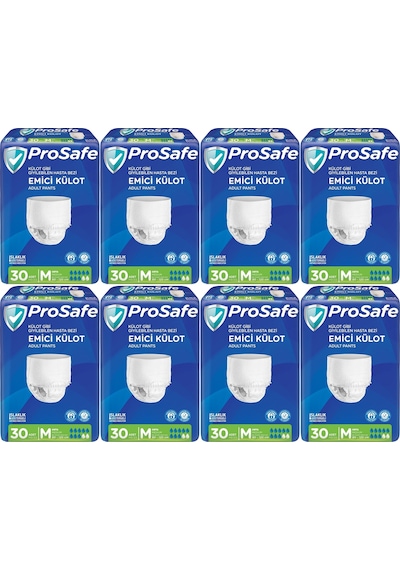 Prosafe Emici Külot Hasta Bezi Orta-medium 240 Adet 8pk 30 M