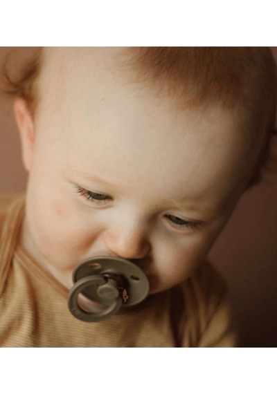 Bibs Colour Kauçuk Emzik - Hunter Green - 0-6 Ay