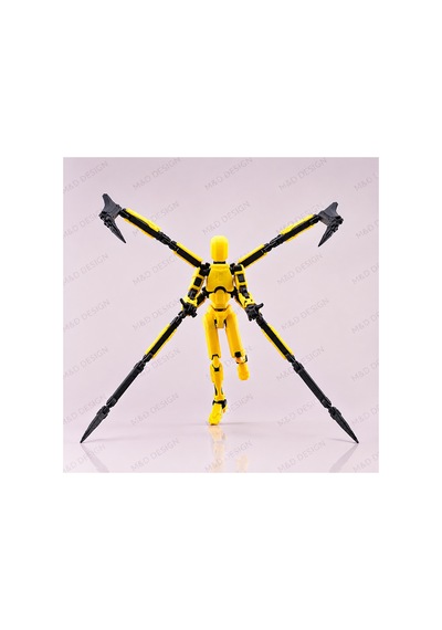 Robot Dummy 13 Spider Örümcek Robot Figür Eklemli Hareketli Pozlanabilir Oyuncak