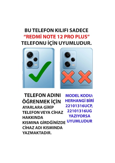 Redmi Note 12 Pro Plus Uyumlu Scarface Mini Poster Tasarımlı Tasarımlı Baskılı Silikon Kılıf Renkli