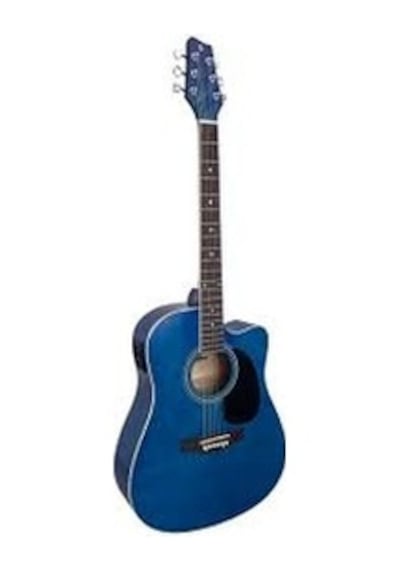 Stagg Sa20 Dce Blue Elektro Akusik Gitar