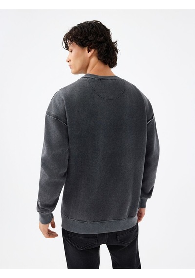 LOFT Oversize Fit Erkek Sweatshirt Lf2040982 Q1.v1 Antrasit
