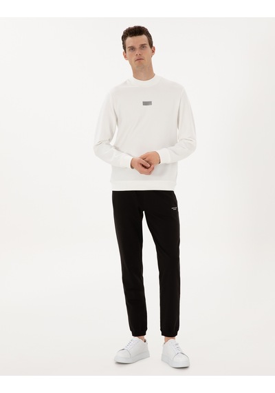 Pierre Cardin Erkek Beyaz Sweatshirt 50316633-vr013 Beyaz