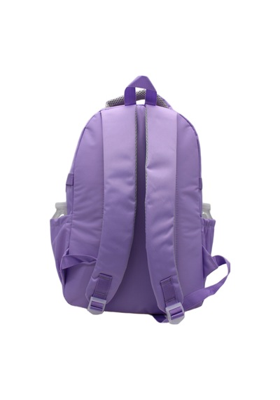 Okul Çantası Suya Dayanıklı Kumaş Unisex Okul Sırt Çantası Lila 34500
