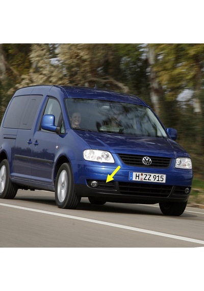 VW Caddy Life 2004-10 Ön Tampon Sağ Sis Farı Çerçevesi 1T0853666A
