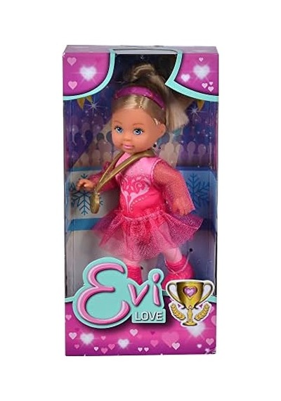 105733645, Evi Buz Pateni Eğlencesi, Özel Pembe Kostümlü, Aksesuarları İle Birlikte, 12 Cm