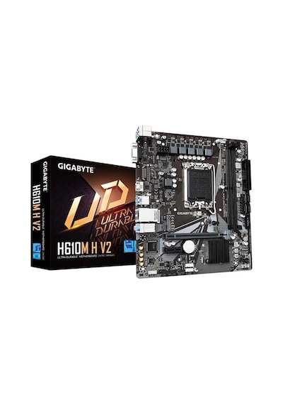Gigabyte H610m H V2 D5 1700p Vga Hdmi Usb3.2
