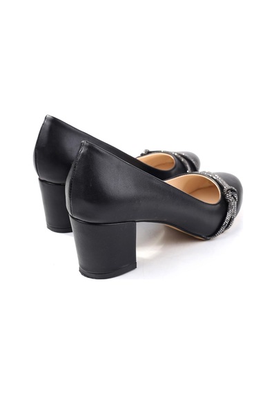 Bilener 3512 Kadın 6 Cm Topuklu Cilt Ayakkabı 001
