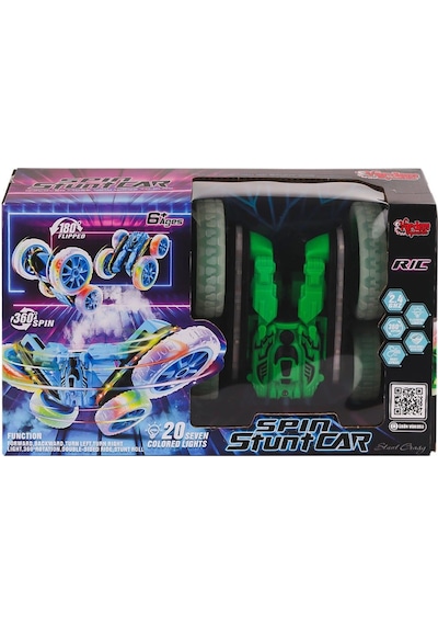 Hg-4-45 Kumandalı Işıklı Buharlı Stunt Spin Araba -eco Lounge Yeşil