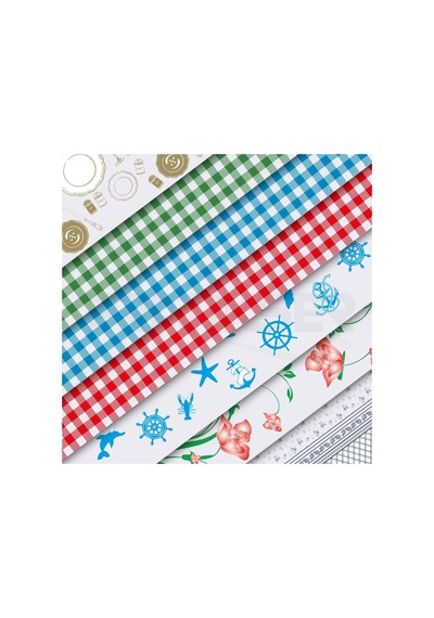 Pratikser Tek Kullanımlık Masa Örtüsü Karışık - 100x150cm - 10Ad/Rulo - Koli