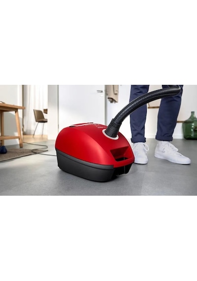 Bosch BGL41PET2H Serie 4 ProAnimal Toz Torbalı Elektrikli Süpürge Kırmızı