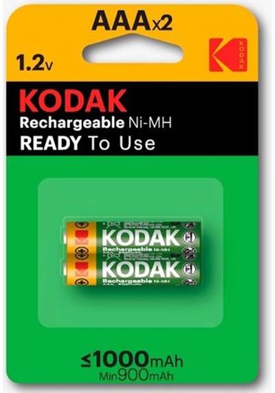 İnce Şarj Edilebilir AAA 1000 mah 2 li 2 Paket Kumanda Pili Şarjlı Ni-mh 2 Paket Doldurulabilir Pil