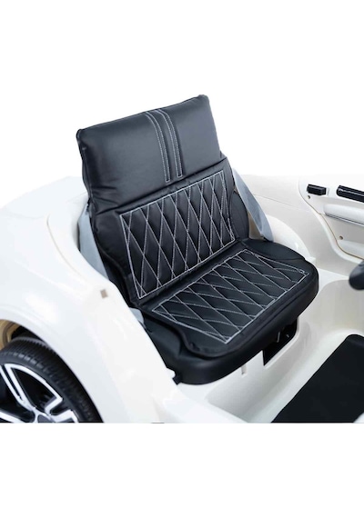 Dolu Grandex 12 Volt Kumandalı Akülü Araba Beyaz
