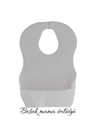 Bebek Mama Önlüğü Desenli 20 Adet 2 10